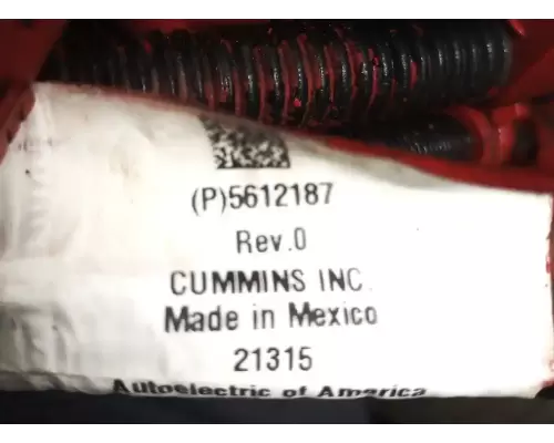Cummins X15 Wire Harness, Transmission