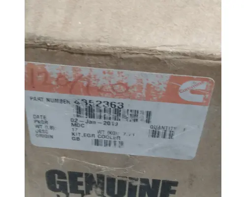 Cummins  1 RCTP Misc Items