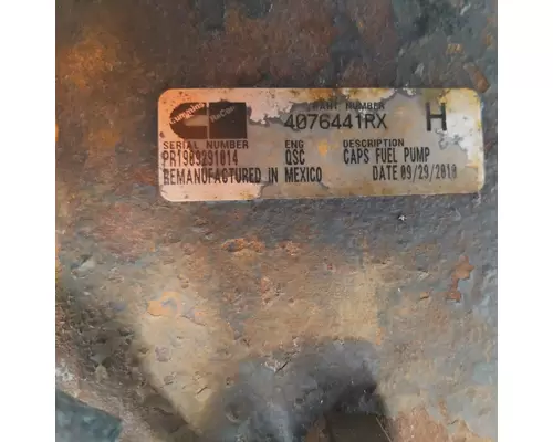 Cummins  Fuel Injection Pump