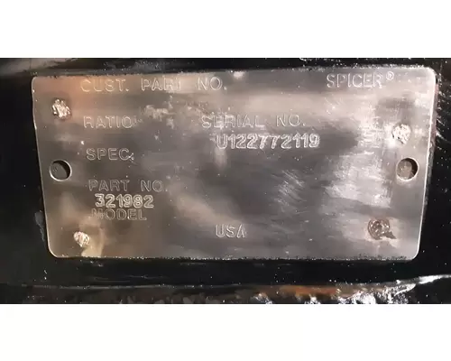 DANA S23190 Differential Housing (Single or Rear)
