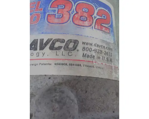 DAVCO FUEL PRO 382 FUEL WATER SEPARATOR ASSEMBLY