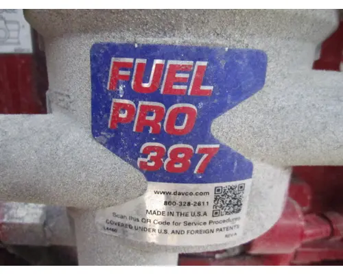 DAVCO FUEL PRO 387 FUEL WATER SEPARATOR ASSEMBLY