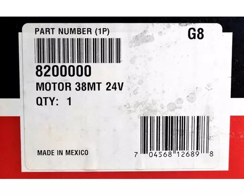 DELCO REMY 38MT Starter Motor