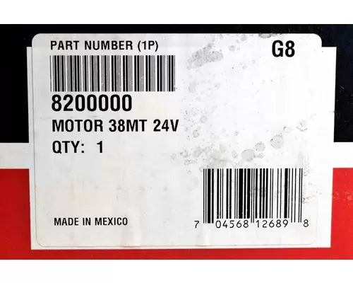 DELCO REMY 38MT Starter Motor
