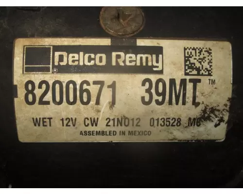 DELCO-REMY 39MT Starter 