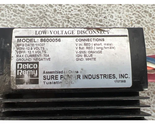 DELCO REMY 8600056 Electrical Parts, Misc.