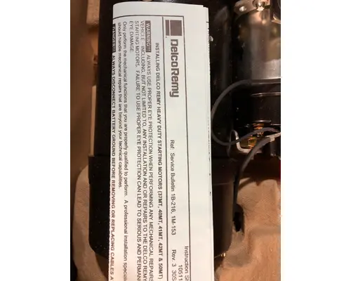 DELCO-REMY MISC STARTER