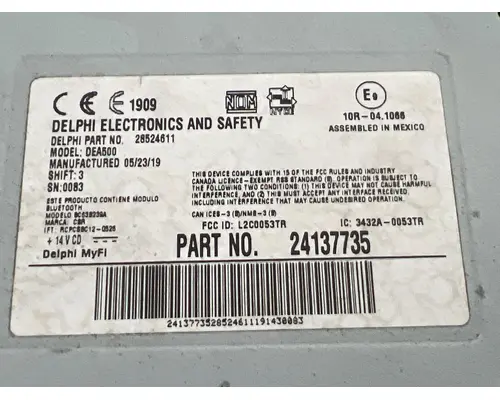 DELPHI 24137735 Radio