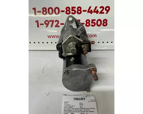 TY DENSO Starter OEM# TG428000-4420 in CRANDALL, TX $225.00 #98689