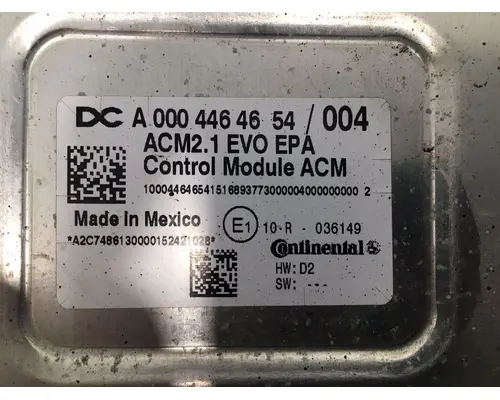 DETROIT DIESEL Cascadia ECM (EGR Maintenance Reminder)