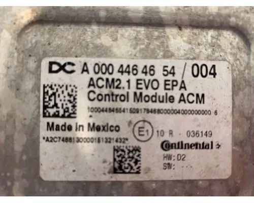 DETROIT DIESEL Cascadia ECM (EGR Maintenance Reminder)