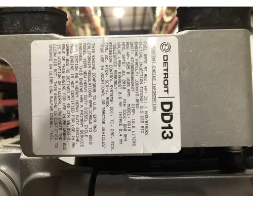DETROIT DIESEL DD13 Engine Assembly