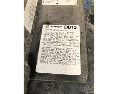 DETROIT DIESEL DD13 Engine Assembly