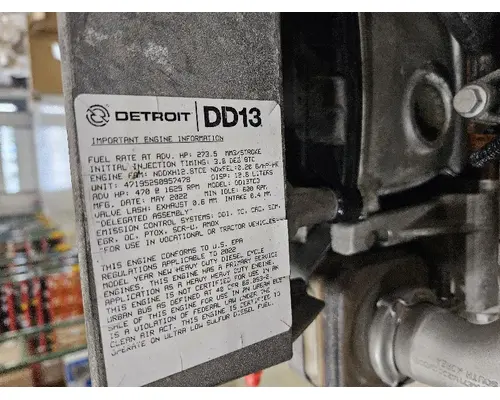 DETROIT DIESEL DD13 Engine Assembly