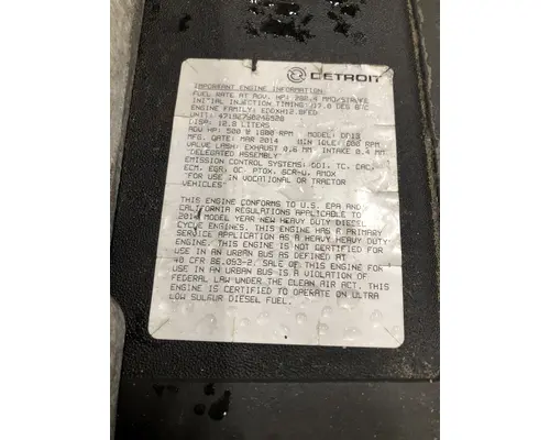 DETROIT DIESEL DD13 Engine Assembly