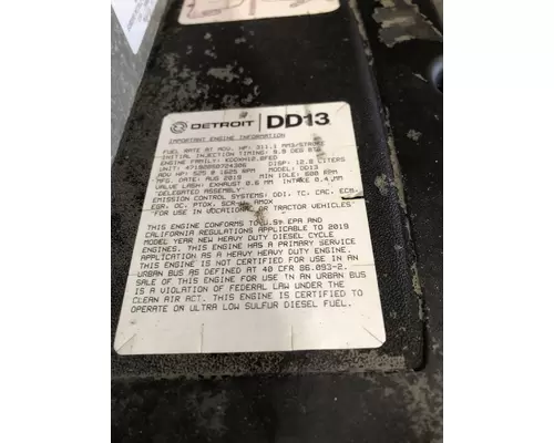 DETROIT DIESEL DD13 Engine Assembly