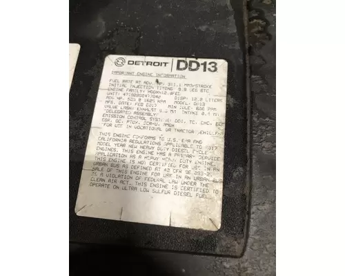 DETROIT DIESEL DD13 Engine Assembly