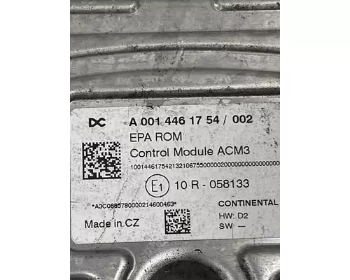 DETROIT DIESEL DD15 ECM (EGR Maintenance Reminder)