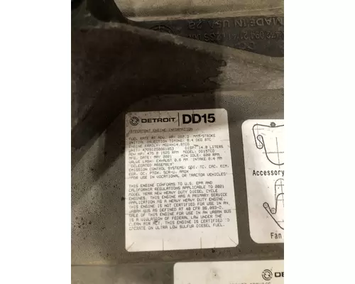 DETROIT DIESEL DD15 Engine Assembly