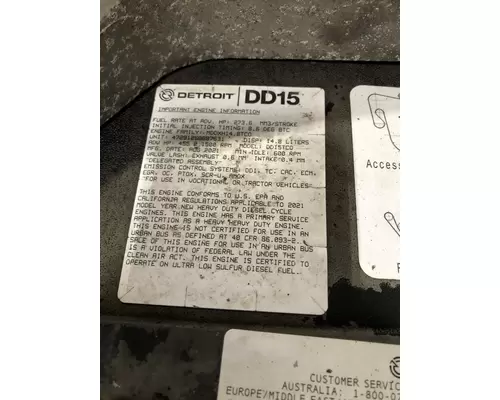 DETROIT DIESEL DD15 Engine Assembly