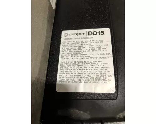 DETROIT DIESEL DD15 Engine Assembly
