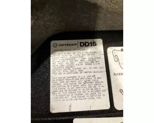 DETROIT DIESEL DD15 Engine Assembly