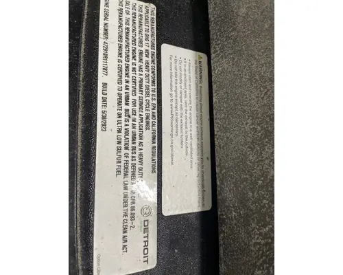 DETROIT DIESEL DD15 Engine Assembly