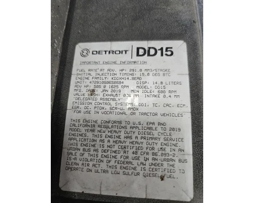 DETROIT DIESEL DD15 Engine Assembly