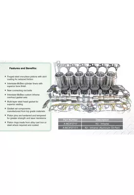 DETROIT DIESEL DD15 Engine Reman Kit