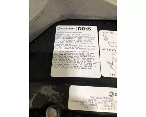 DETROIT DIESEL DD15 Engine