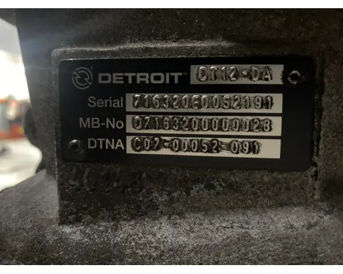 DETROIT DIESEL DT12-DA Transmission Assembly