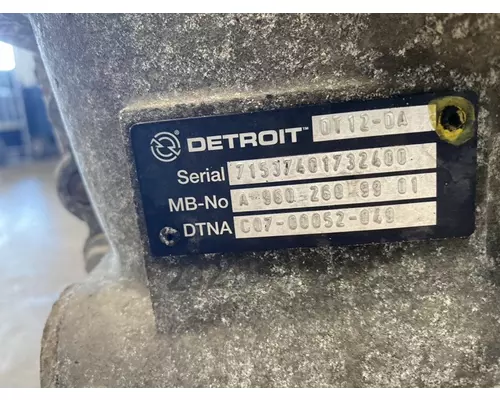 DETROIT DIESEL DT12-DA Transmission Assembly