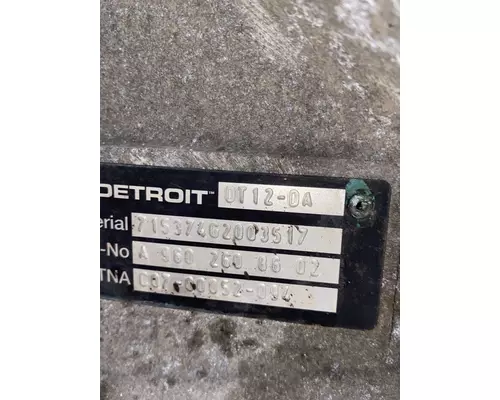 DETROIT DIESEL DT12-DA Transmission Assembly