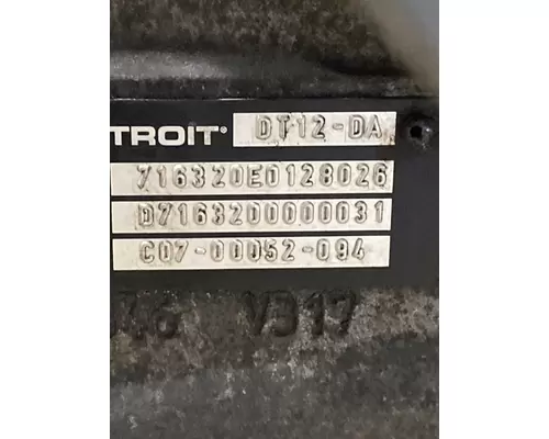 DETROIT DIESEL DT12-DA Transmission Assembly