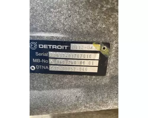 DETROIT DIESEL DT12-DA Transmission