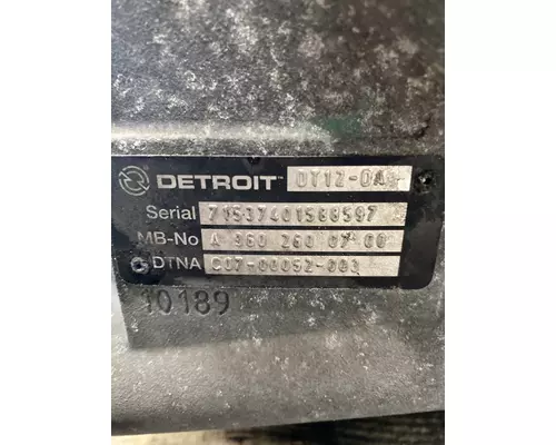 DETROIT DIESEL DT12-DA Transmission