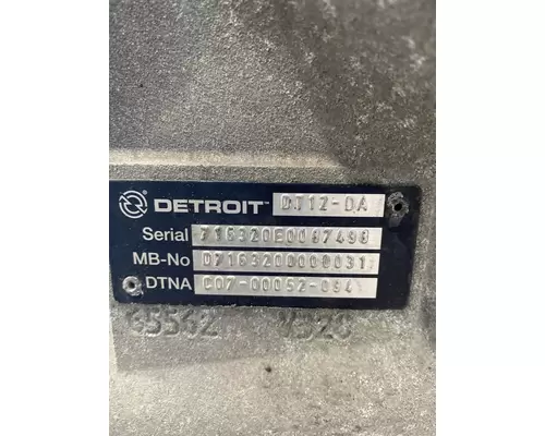 DETROIT DIESEL DT12-DA Transmission