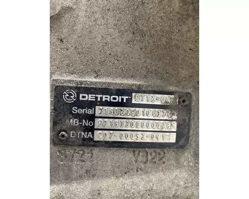 DETROIT DIESEL DT12-DA Transmission