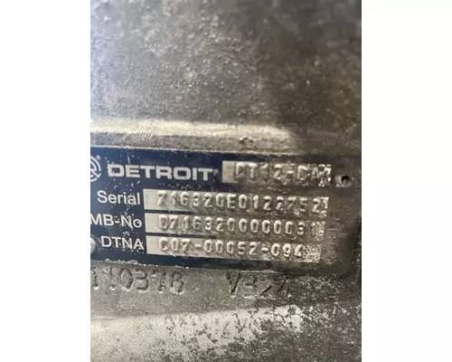 DETROIT DIESEL DT12-DA Transmission