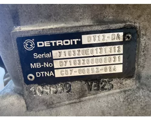 DETROIT DIESEL DT12-DA Transmission