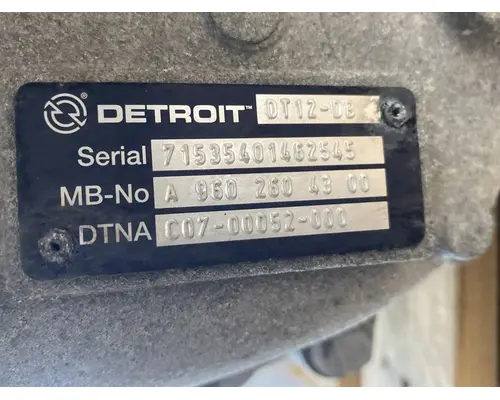 DETROIT DIESEL DT12-DB Transmission Assembly