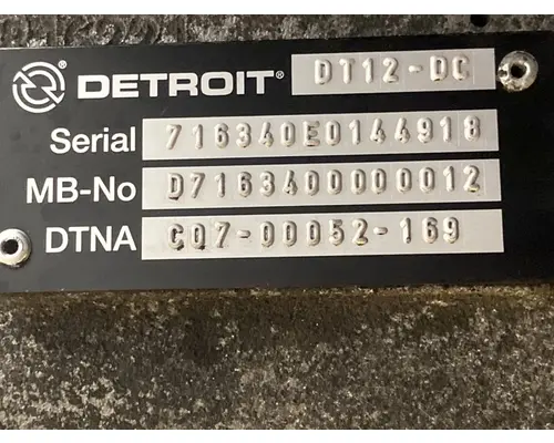 DETROIT DIESEL DT12-DC Transmission Assembly