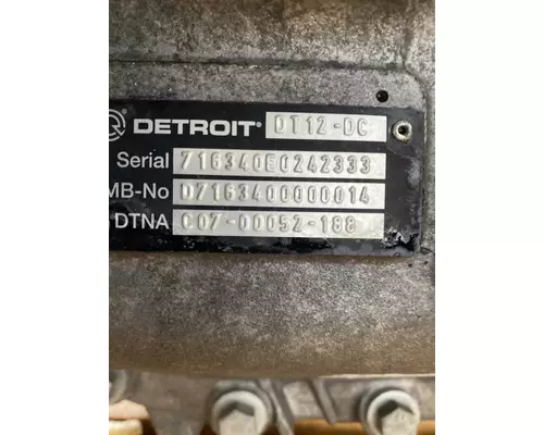 DETROIT DIESEL DT12-DC Transmission Assembly