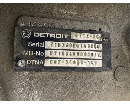 DETROIT DIESEL DT12-DC Transmission Assembly