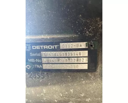 DETROIT DIESEL DT12-OA Transmission