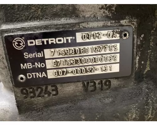 DETROIT DIESEL DT12-OA Transmission