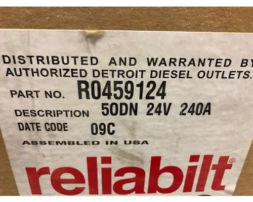 DETROIT DIESEL MISC ALTERNATOR
