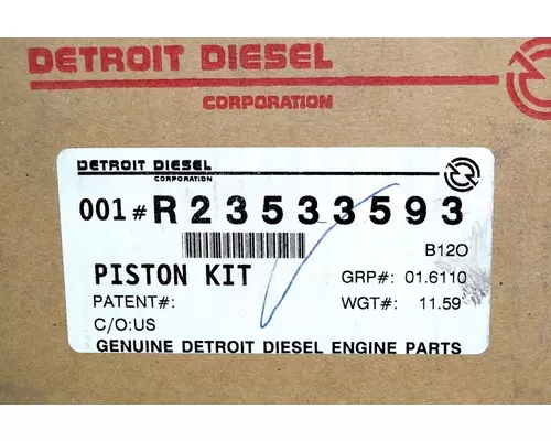 DETROIT DIESEL Piston Kit Engine Cylinder & Liner Kits
