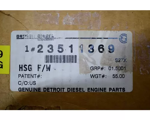 DETROIT DIESEL Series 50 Engine Flywheel Housing