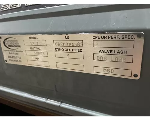 DETROIT DIESEL Series 60 DDEC IV 12.7L Engine Assembly